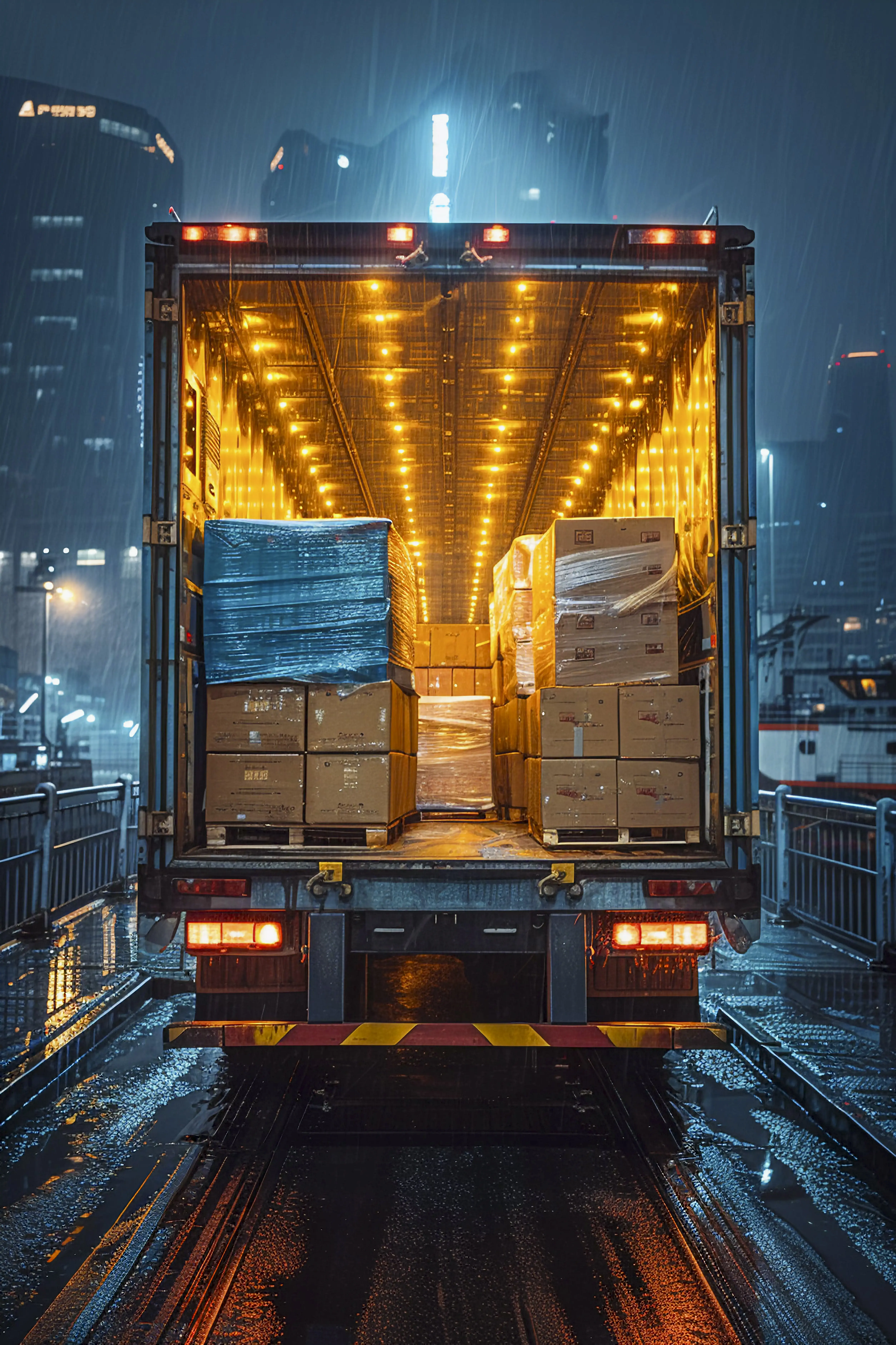 Transporte especializado con condiciones específicas